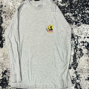 Ag Adriano Goldschmied Men's Gray Long Sleeve Tee